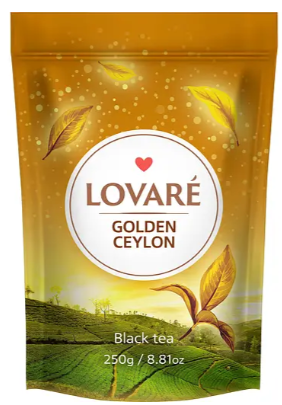 Чай чорний Lovare Golden Ceylon розсипний 250 г